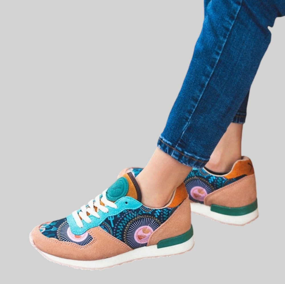 Inkkas Socorro Jogger Retro Athletic Sneakers Shoes Size 9